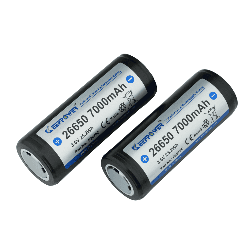 26650 7000mAh Battery P2670C – High Capacity and Safe